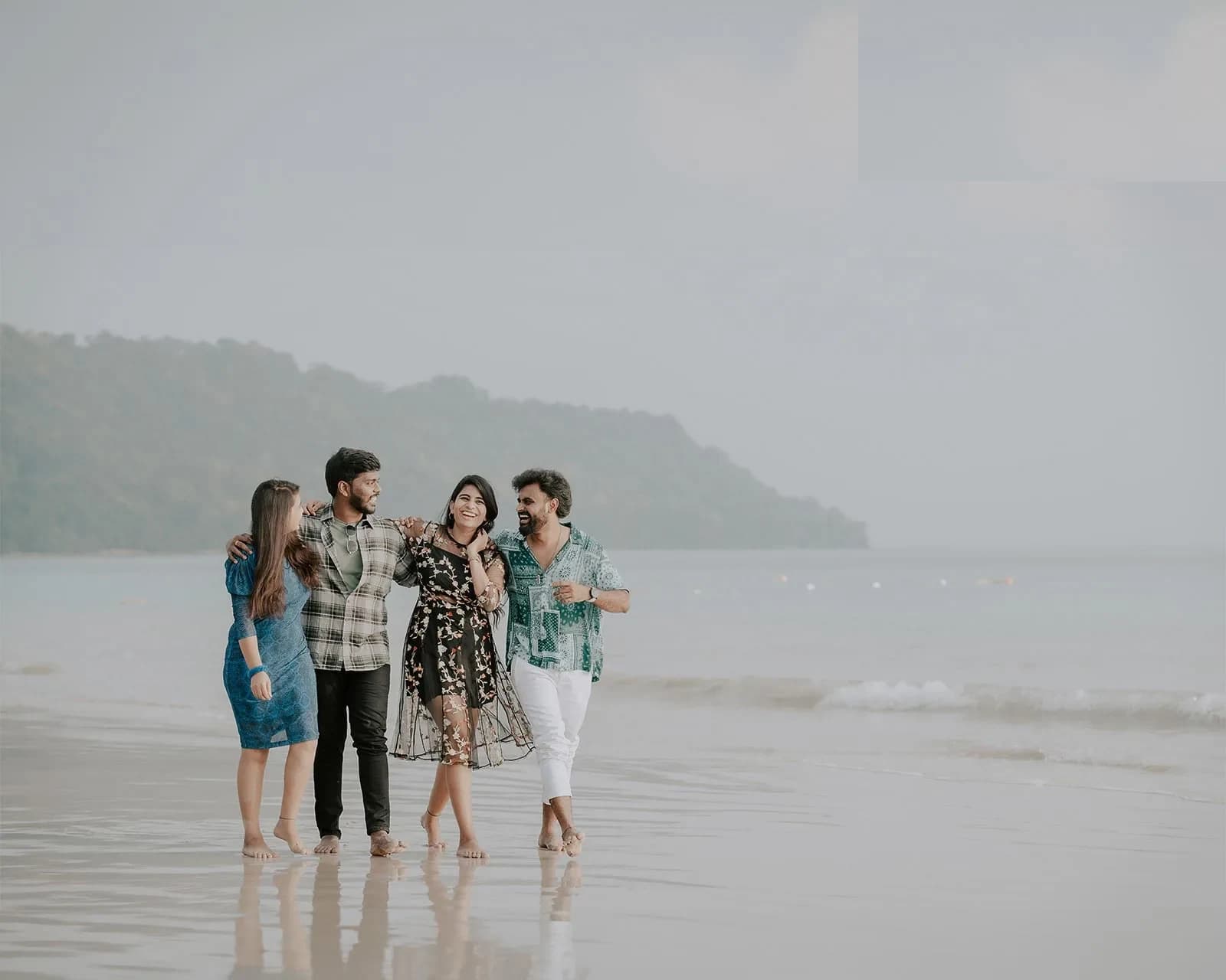 Friends beach shoot at havelock