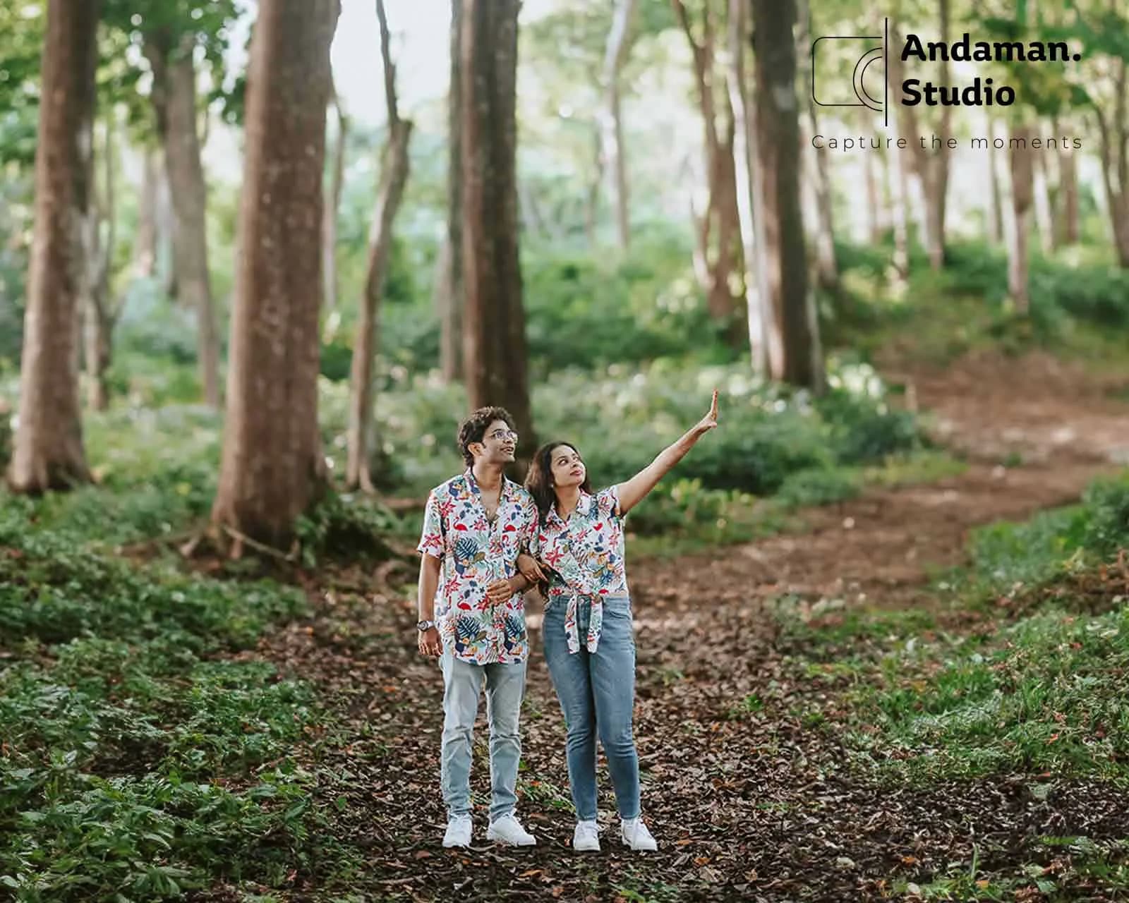 Best shoot for couples at forest