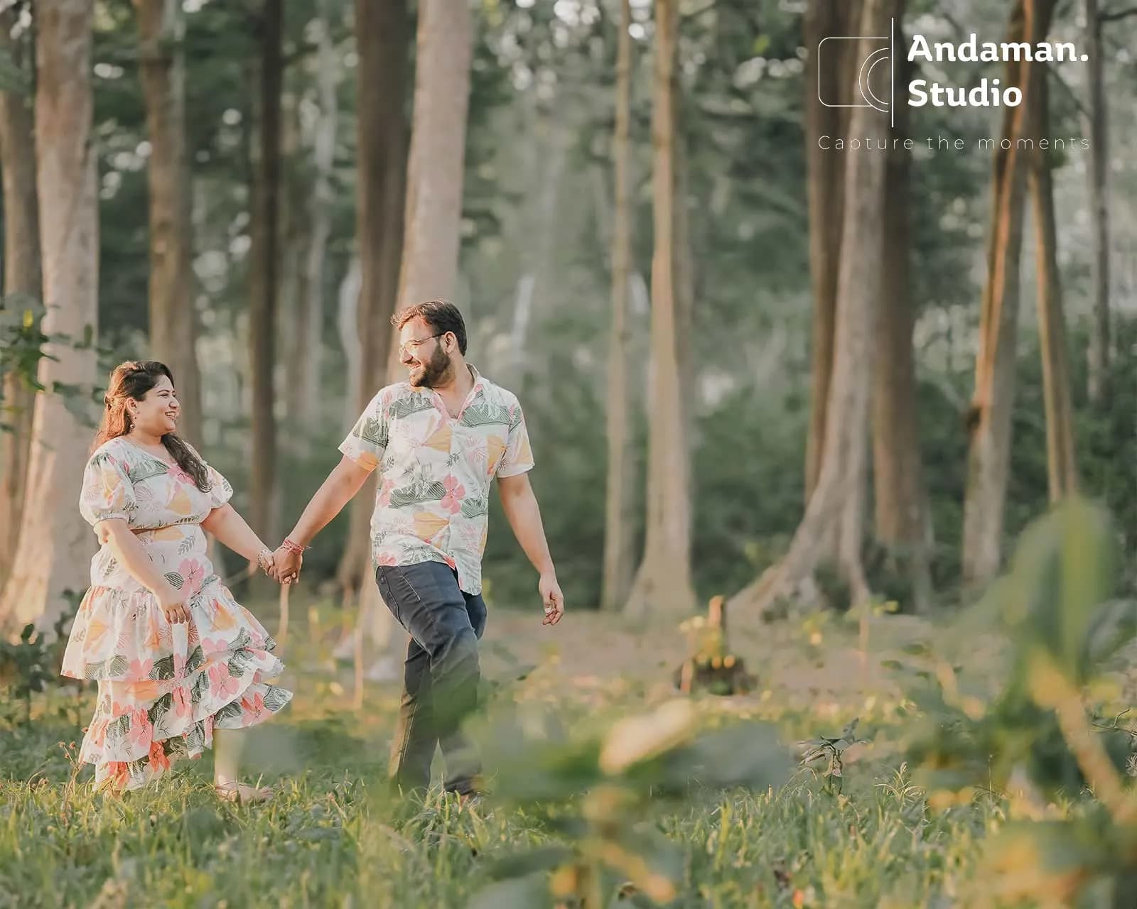Couple forest photoshoot in andaman