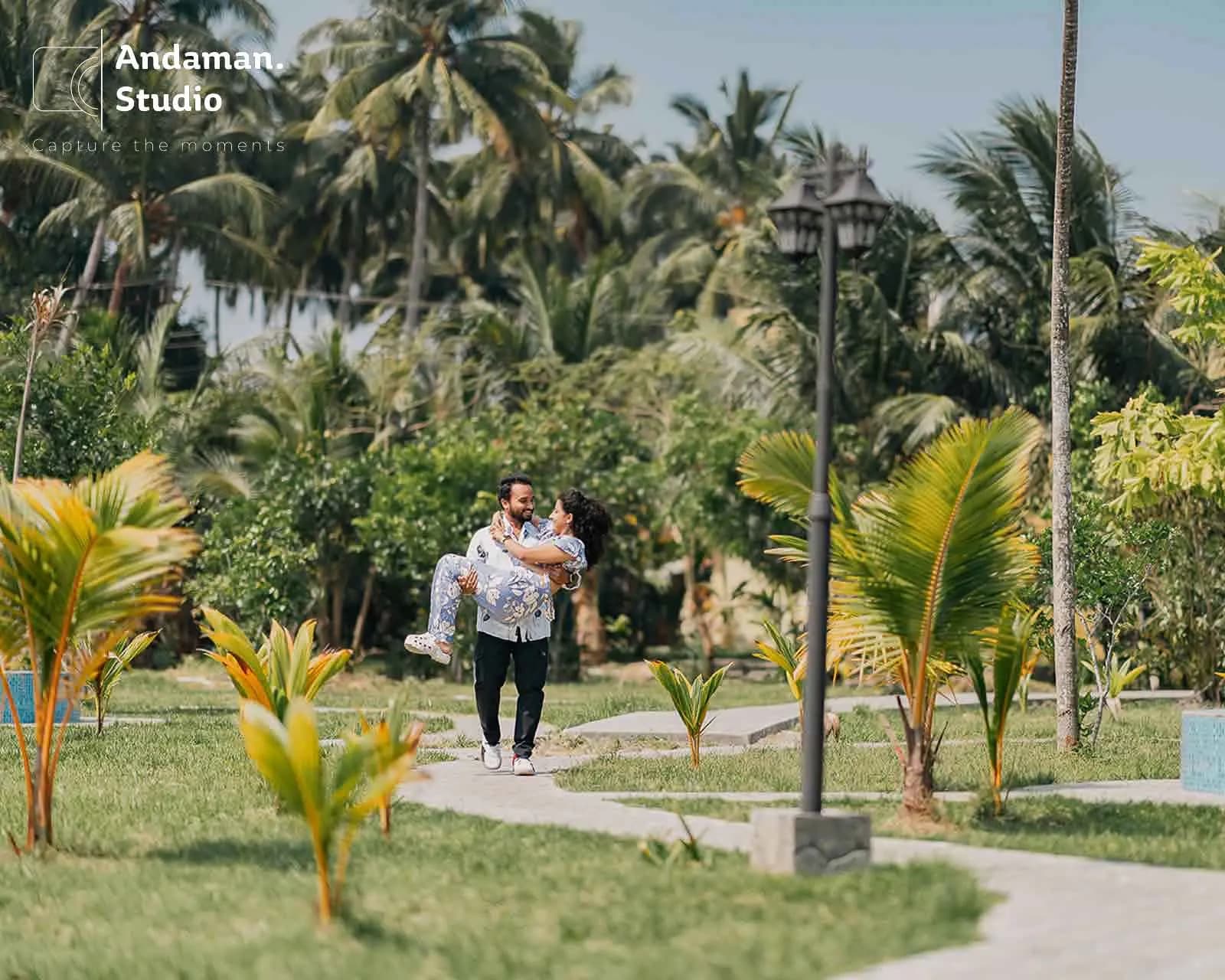 Couple photography at havelock island